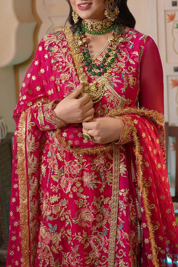 Shocking Pink Embroidered Pakistani Salwar Kameez Dupatta Salwar Suit