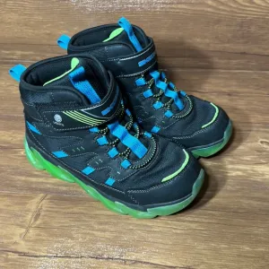 Skechers Little Boy &amp; Big Boy S Lights Mega Surge Lighted Boot size 5
