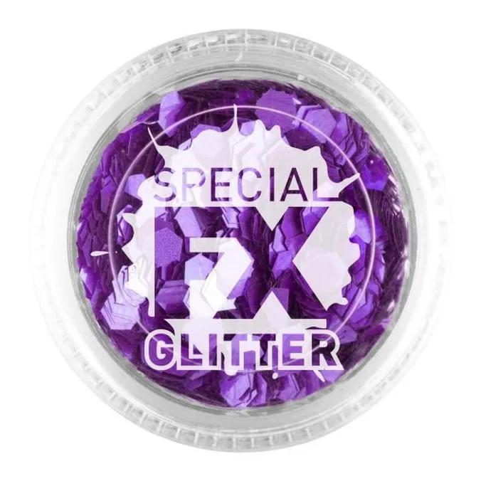 Smiffys Make Up Fx, Purple, Confetti Glitter