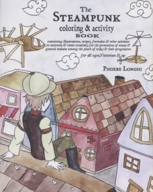 Steampunk Coloring and Activity Book