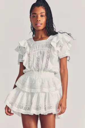 Stella Dress - Antique White