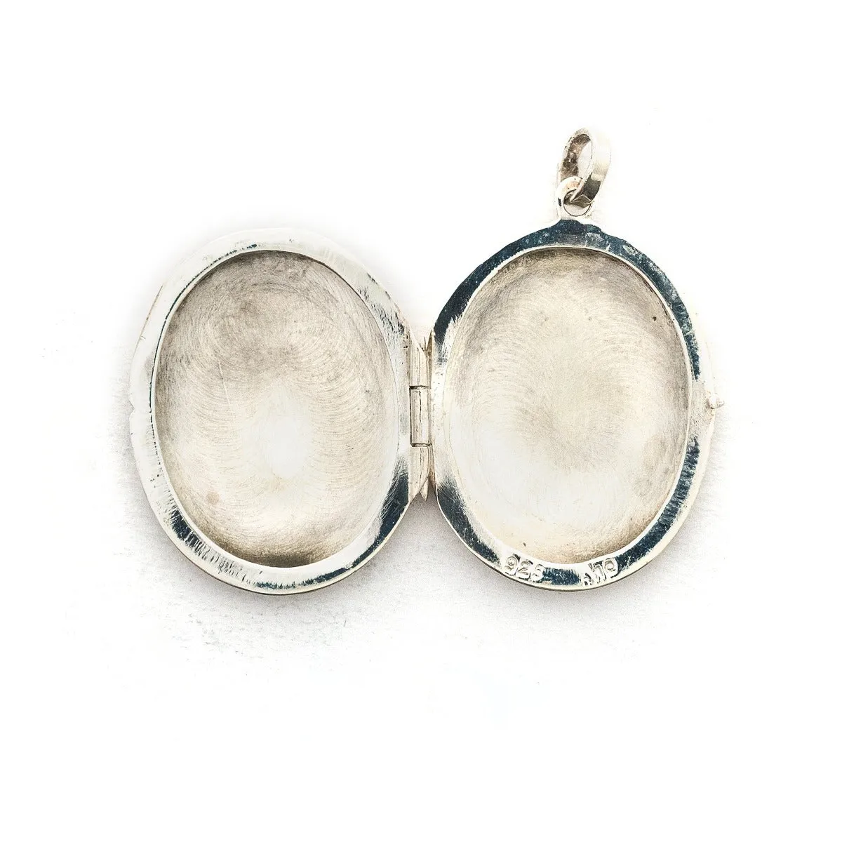 Sterling Silver Vintage Paisley Locket
