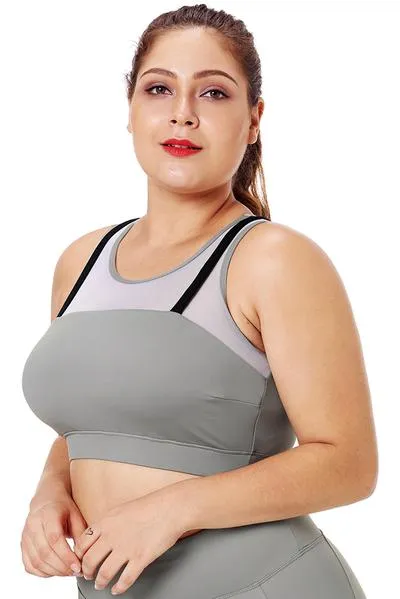 Strap Detail Yoga Crop Top