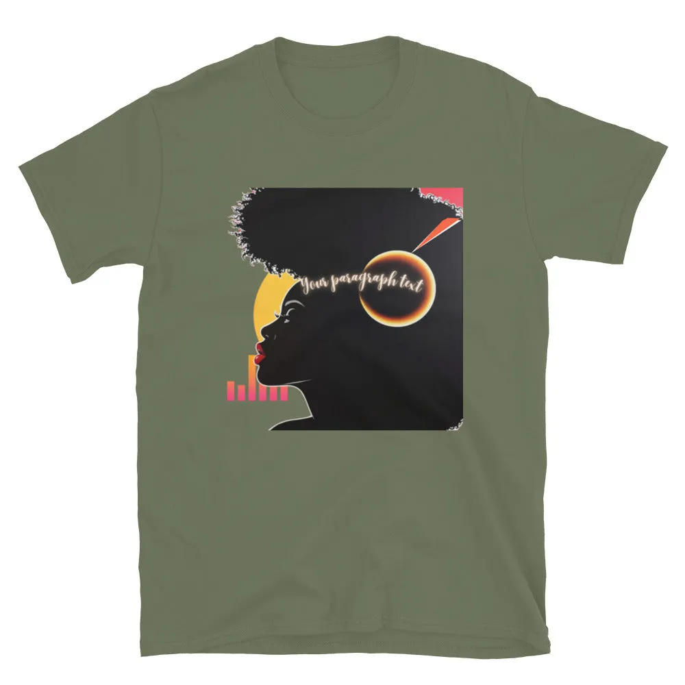 T-SHIRT Unisex (SS) "Your Paragraph Text"