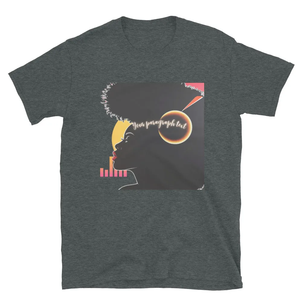 T-SHIRT Unisex (SS) "Your Paragraph Text"