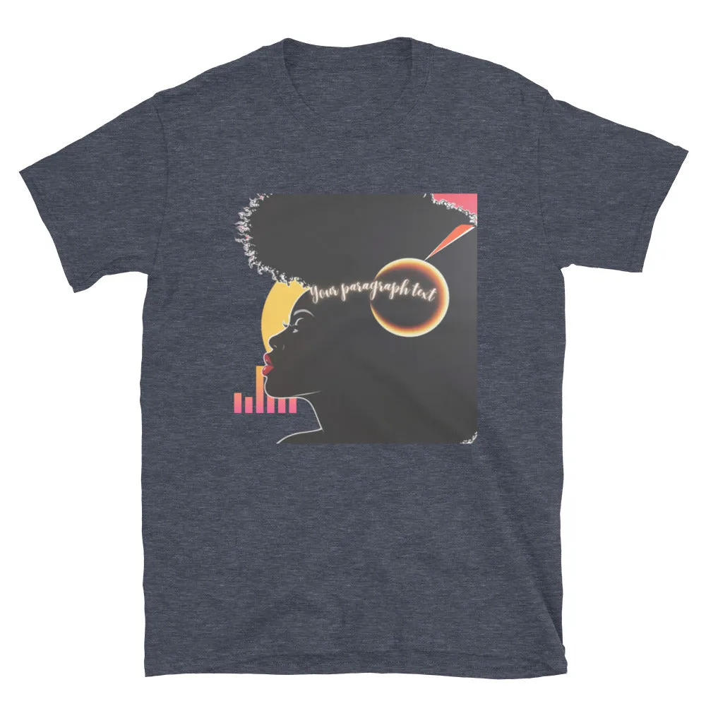 T-SHIRT Unisex (SS) "Your Paragraph Text"