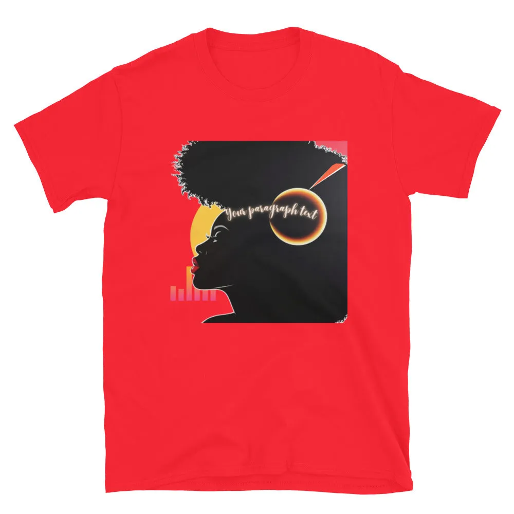 T-SHIRT Unisex (SS) "Your Paragraph Text"