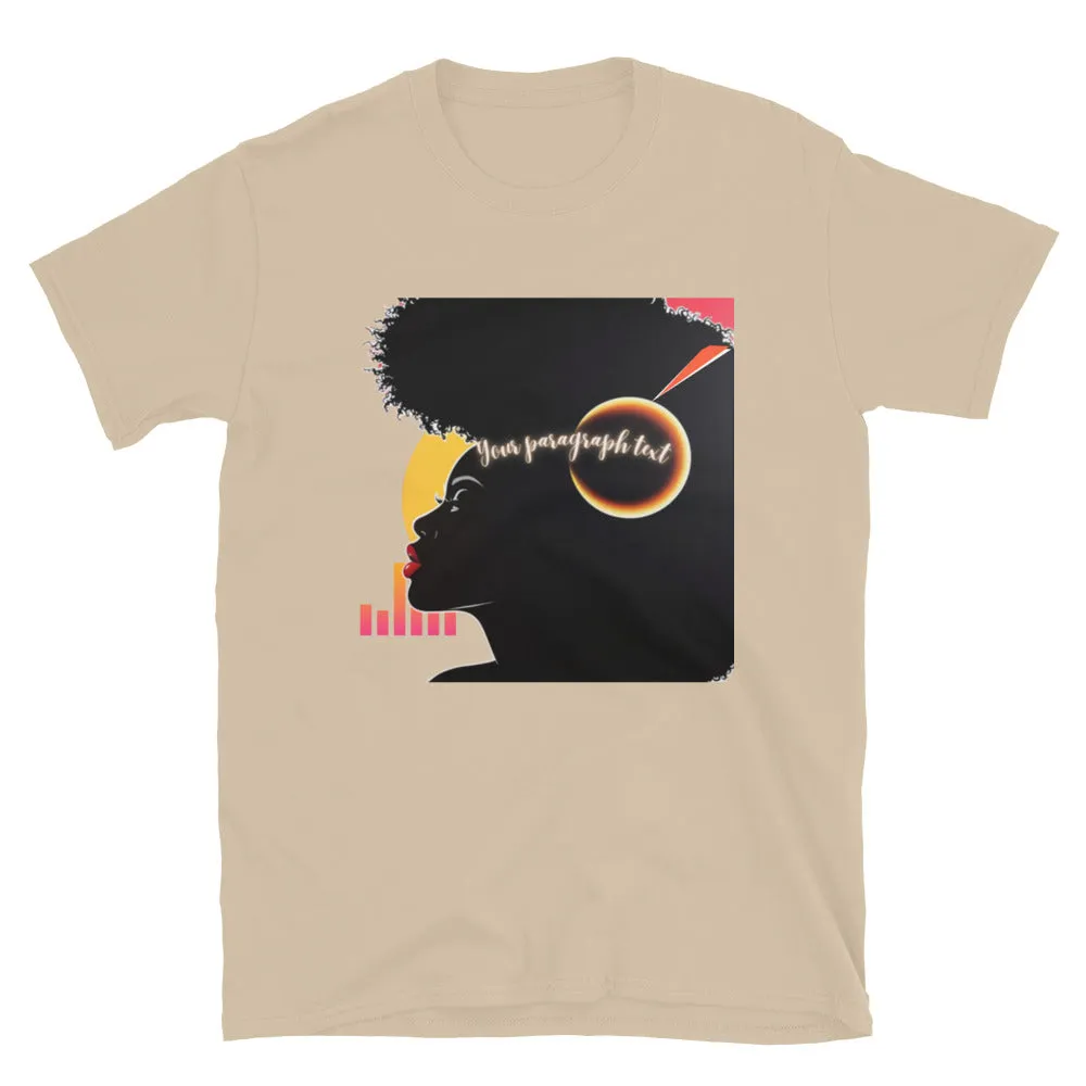 T-SHIRT Unisex (SS) "Your Paragraph Text"