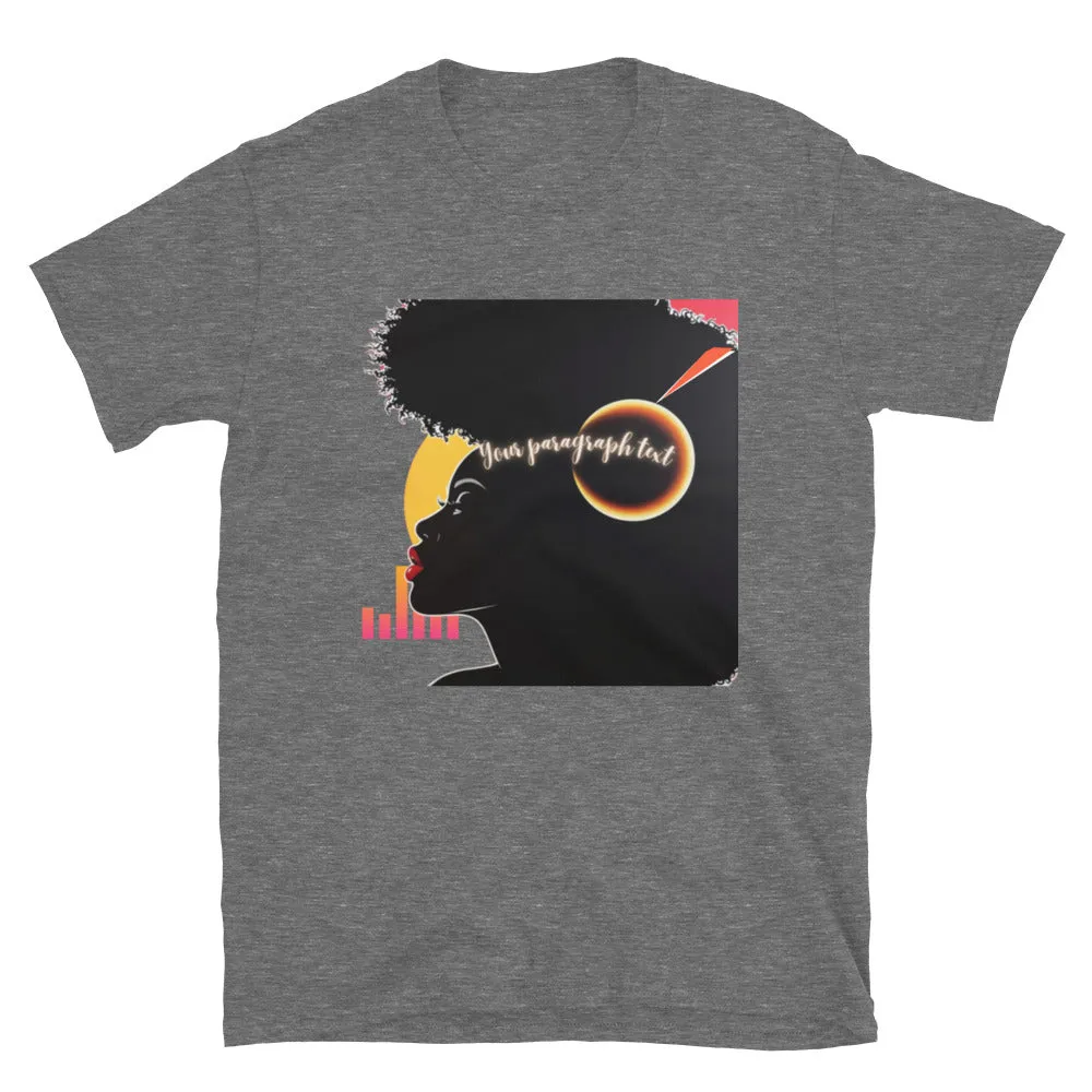 T-SHIRT Unisex (SS) "Your Paragraph Text"