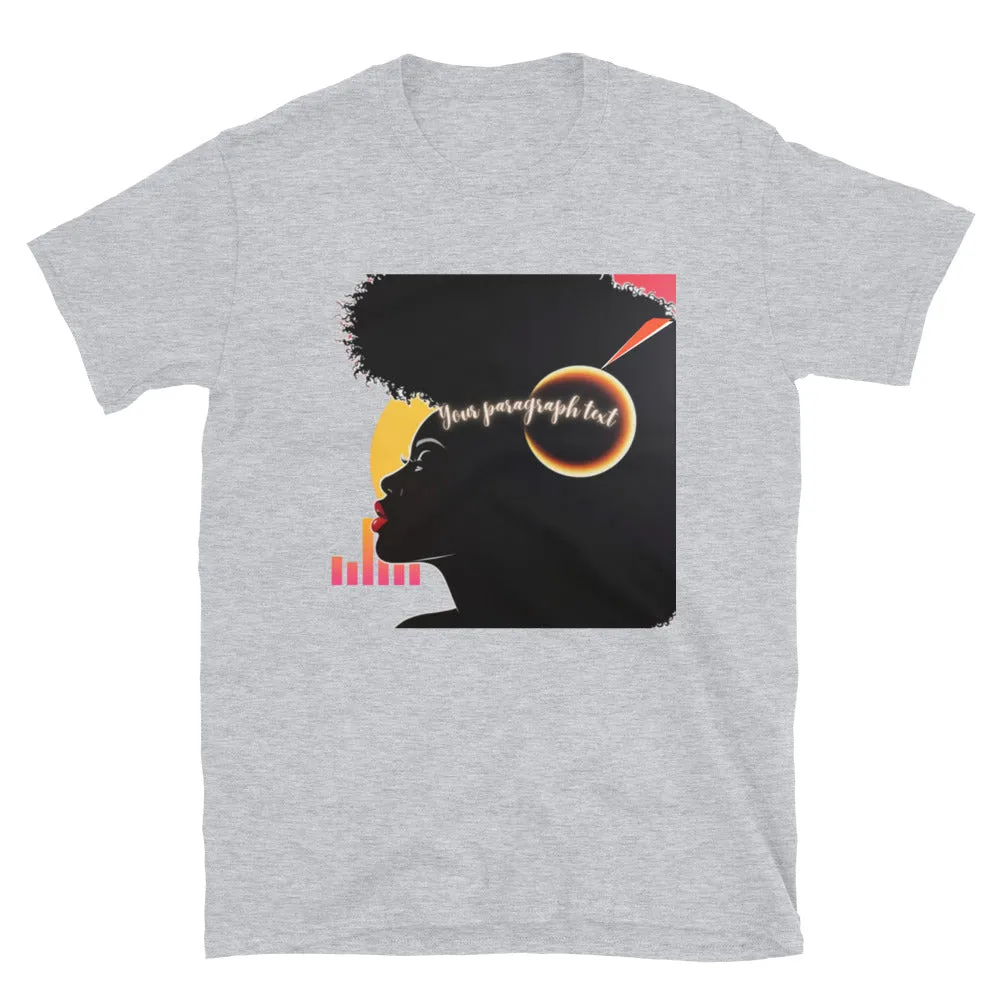T-SHIRT Unisex (SS) "Your Paragraph Text"