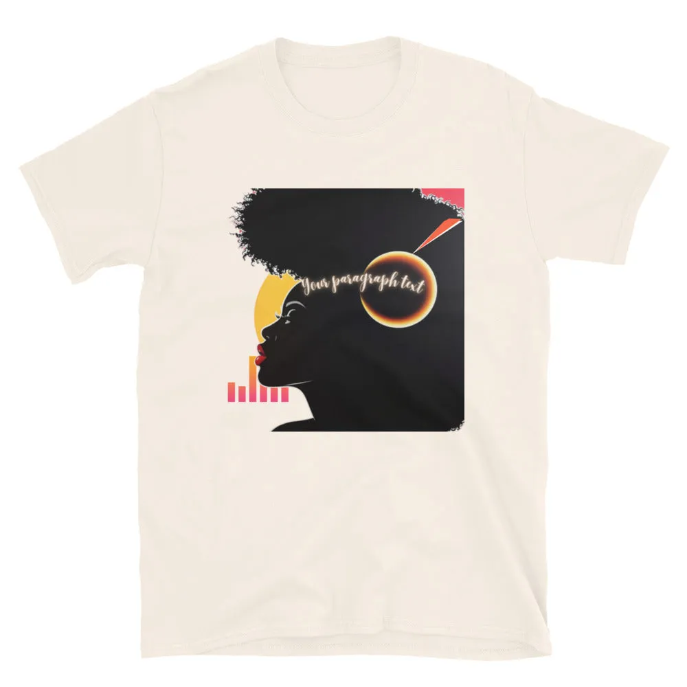 T-SHIRT Unisex (SS) "Your Paragraph Text"
