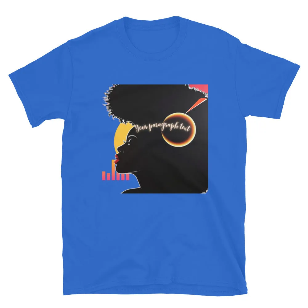 T-SHIRT Unisex (SS) "Your Paragraph Text"
