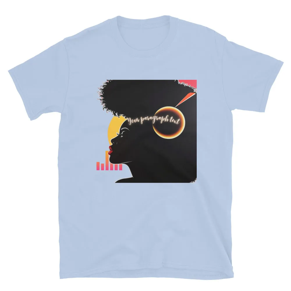 T-SHIRT Unisex (SS) "Your Paragraph Text"