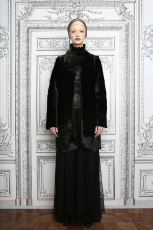 The Creator Edwardian Collar Fur Coat