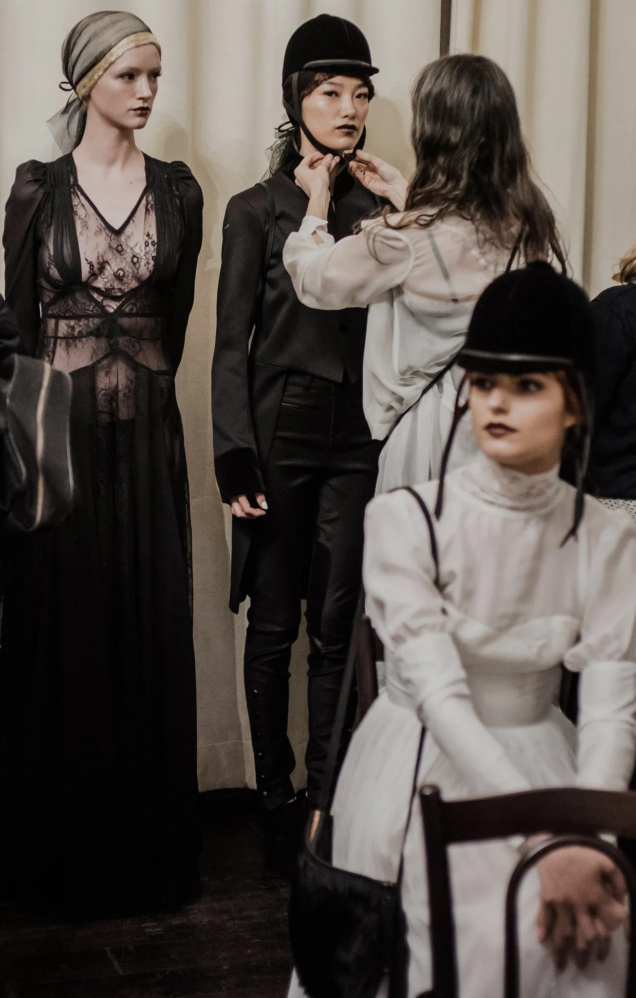 The Creator Edwardian Collar Fur Coat