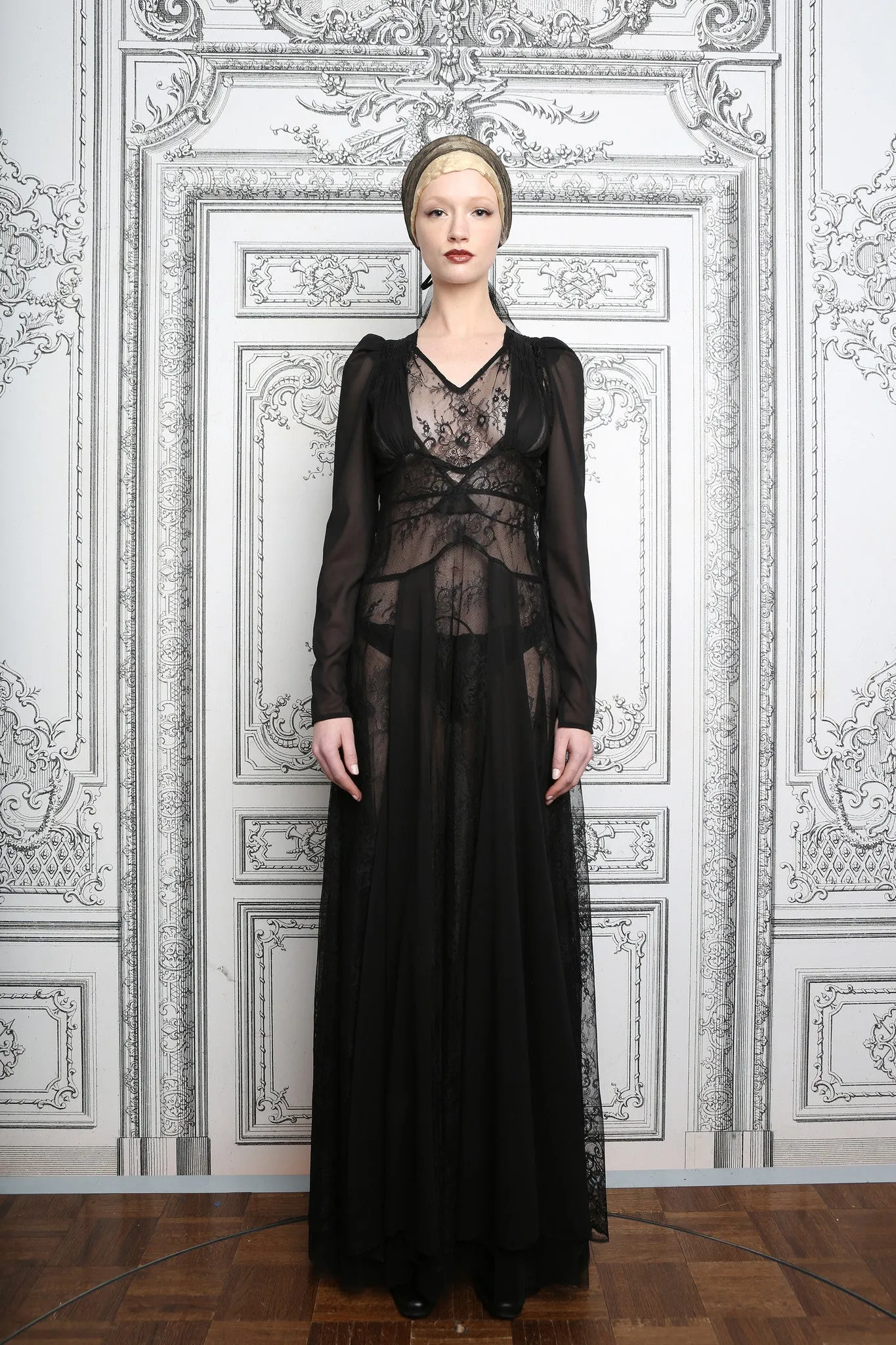 The Creator Edwardian Collar Fur Coat