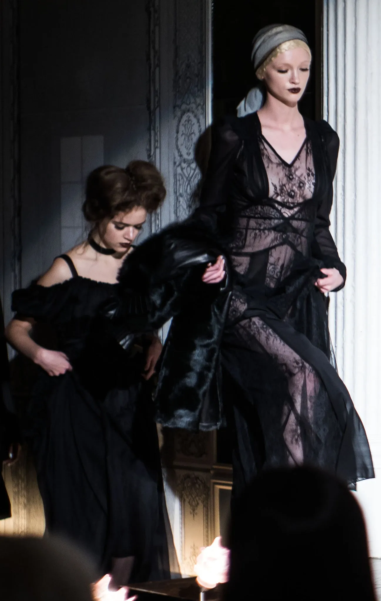 The Creator Edwardian Collar Fur Coat