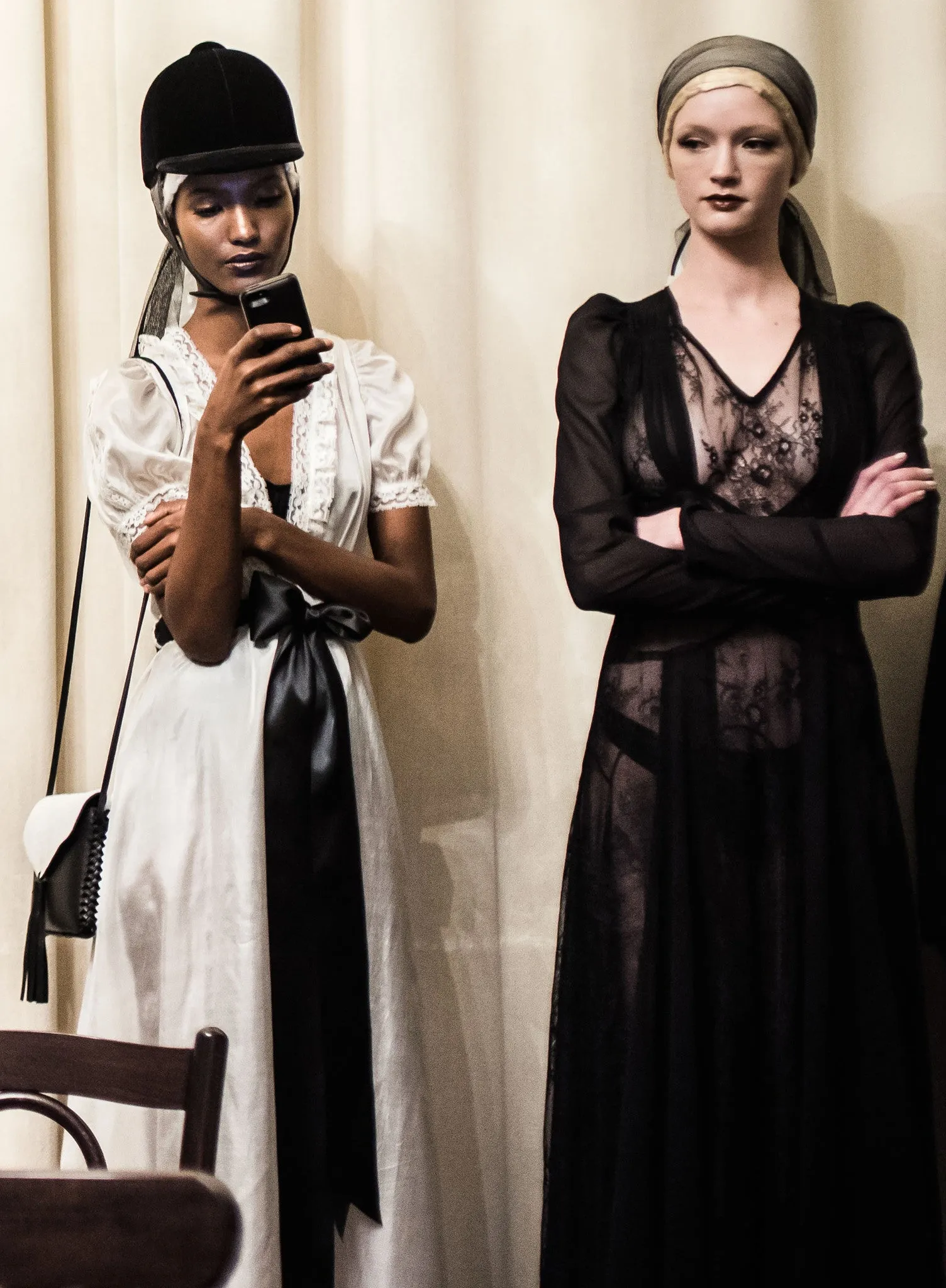 The Creator Edwardian Collar Fur Coat