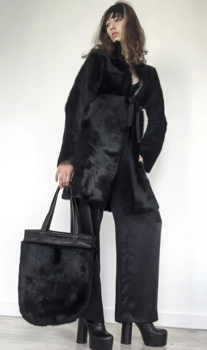 The Creator Edwardian Collar Fur Coat