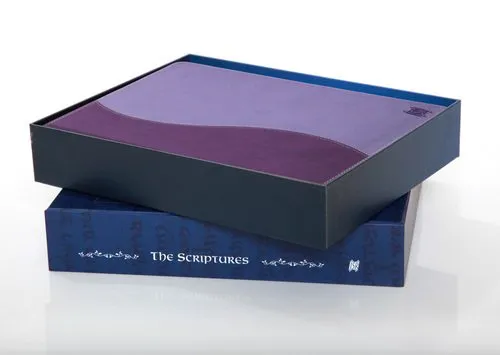 The Scriptures 2009, Duotone Purple (Soft Cover), by ISR