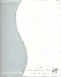 The Scriptures 2009, Duotone White/Silver (Large Print Soft Cover), by ISR