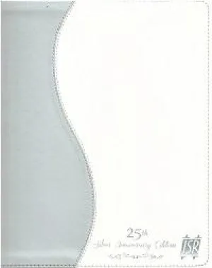 The Scriptures 2009, Duotone White/Silver (Large Print Soft Cover), by ISR