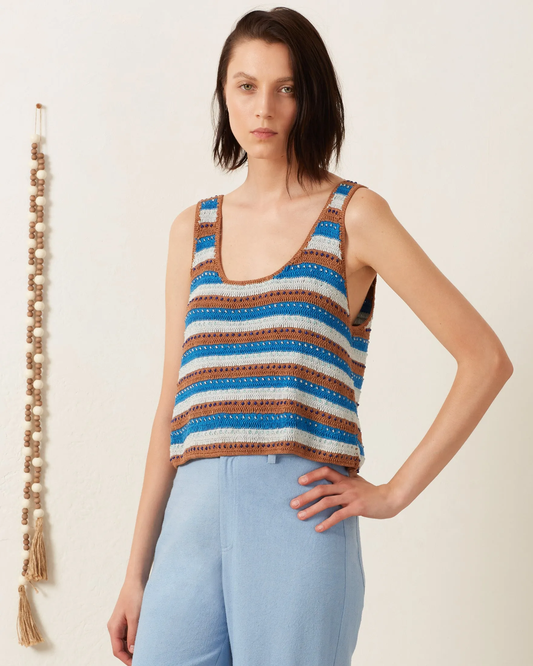 Tina Lowtide Crochet Top