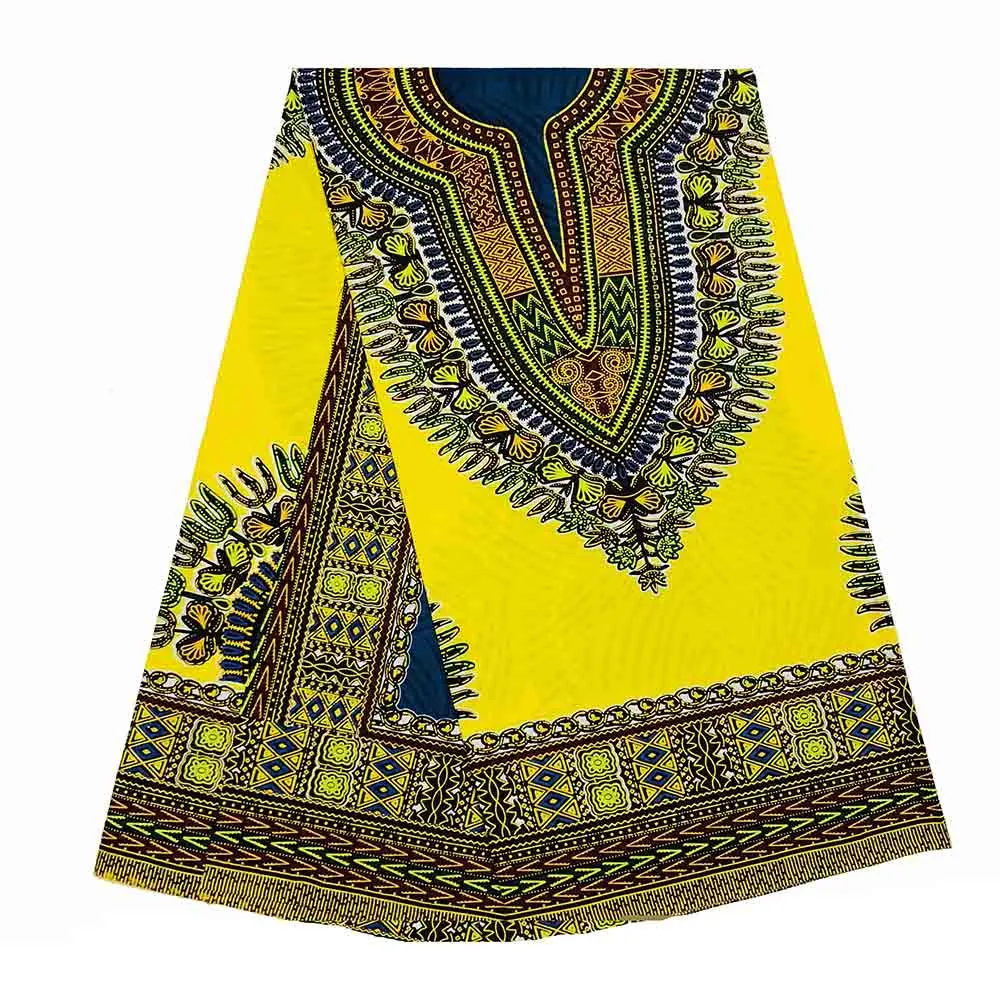 Traditional African Kitenge Dashiki Print Design Batik Above Knee Sleeveless Dress