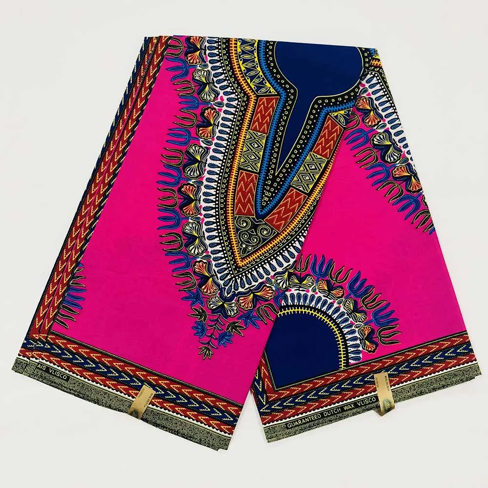 Traditional African Kitenge Dashiki Print Design Batik Above Knee Sleeveless Dress
