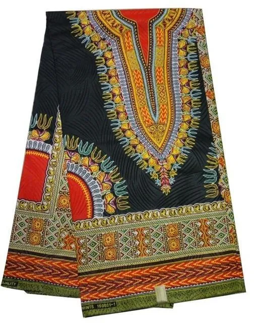 Traditional African Kitenge Dashiki Print Design Batik Above Knee Sleeveless Dress