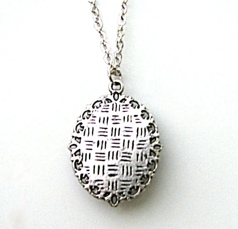 Twin Flames Necklace, Chakra Jewelry, Reiki Artwork Energy Pendant - "Twin Souls"