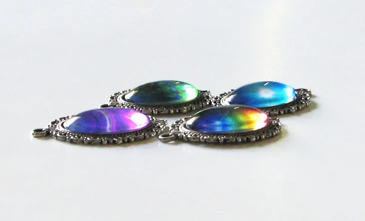Twin Flames Necklace, Chakra Jewelry, Reiki Artwork Energy Pendant - "Twin Souls"