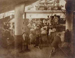 Untitled [Mass on a ship]
