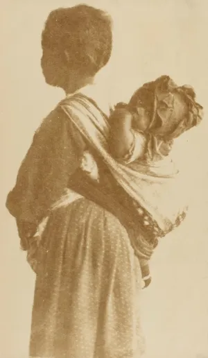 Untitled [Woman with baby in a sling]