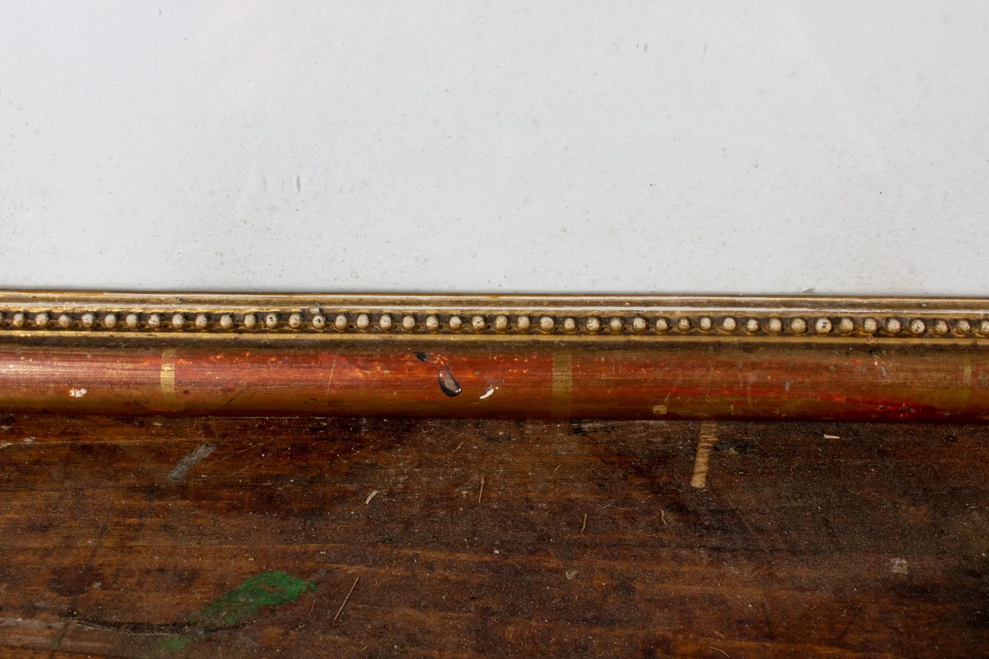 Victorian Engraving of "The Departure" by Abraham Solomon in Antique Gilt Frame
