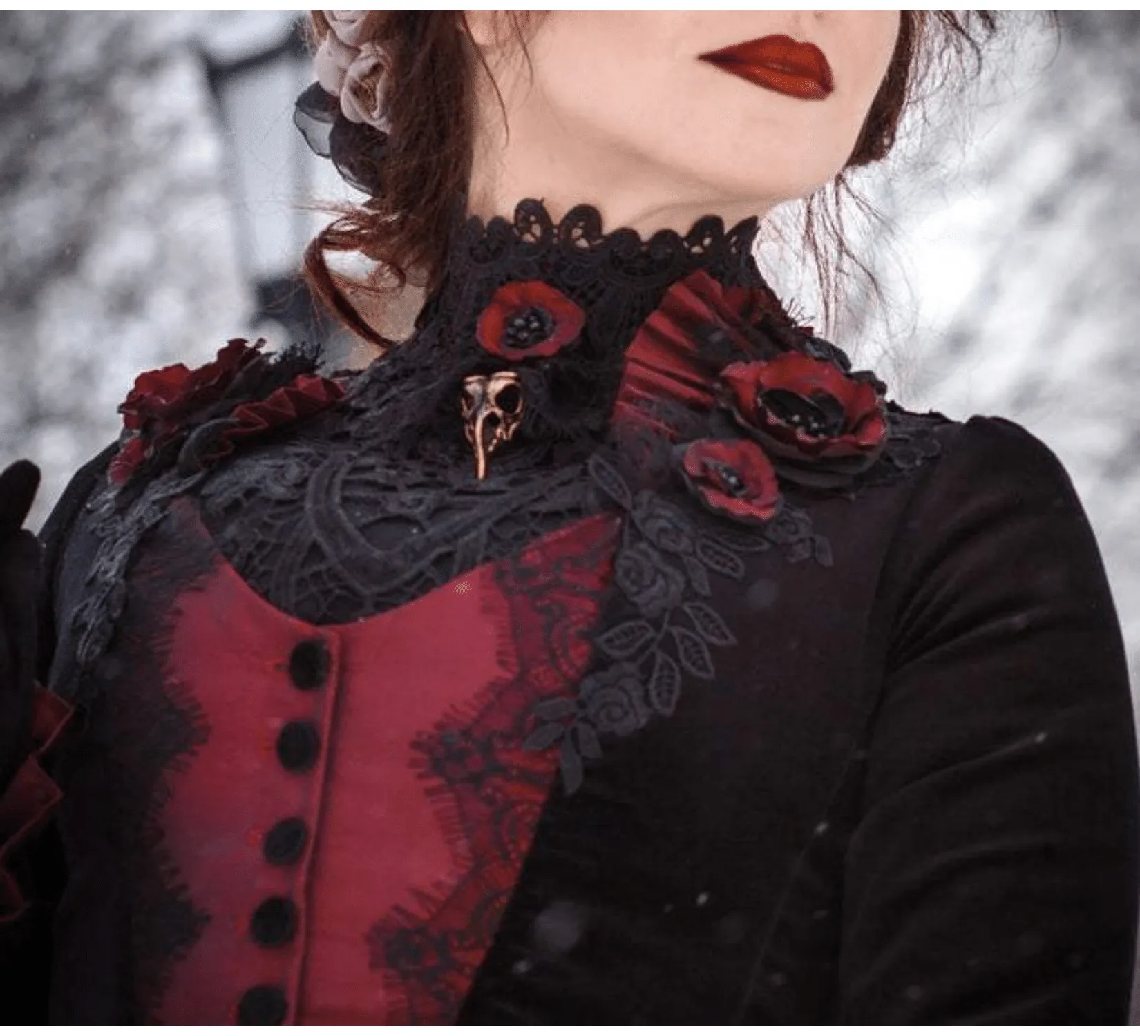 Victorian Lacy Chemisette