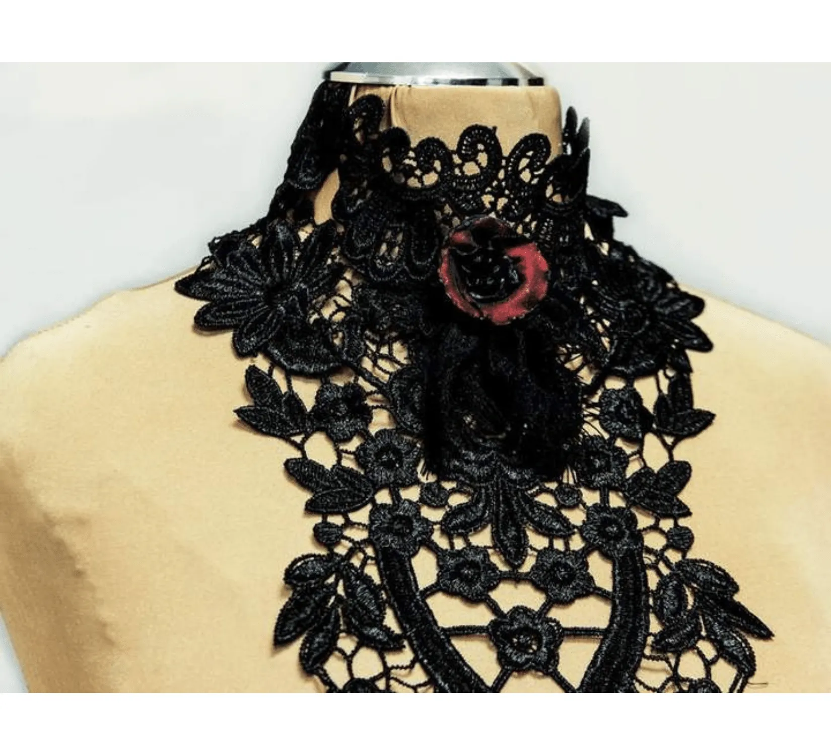 Victorian Lacy Chemisette