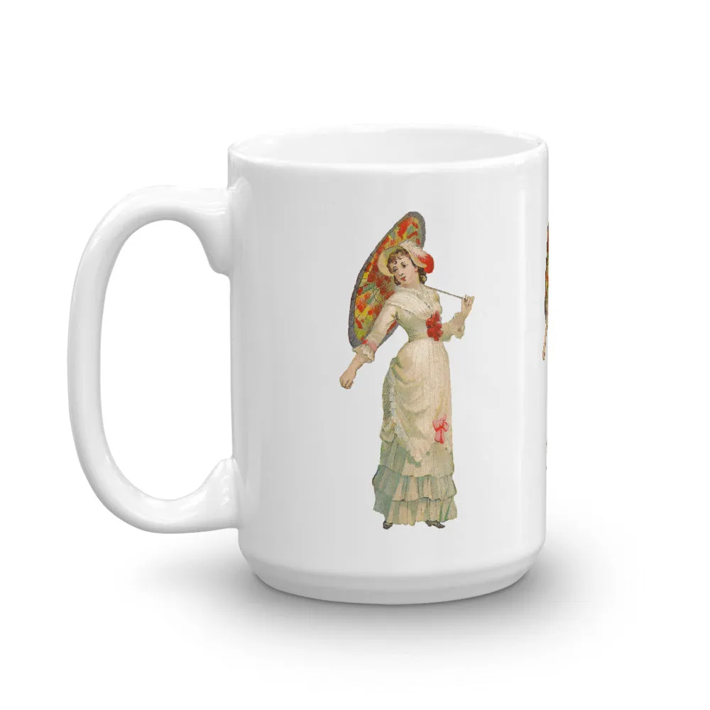 Victorian Lady Mug