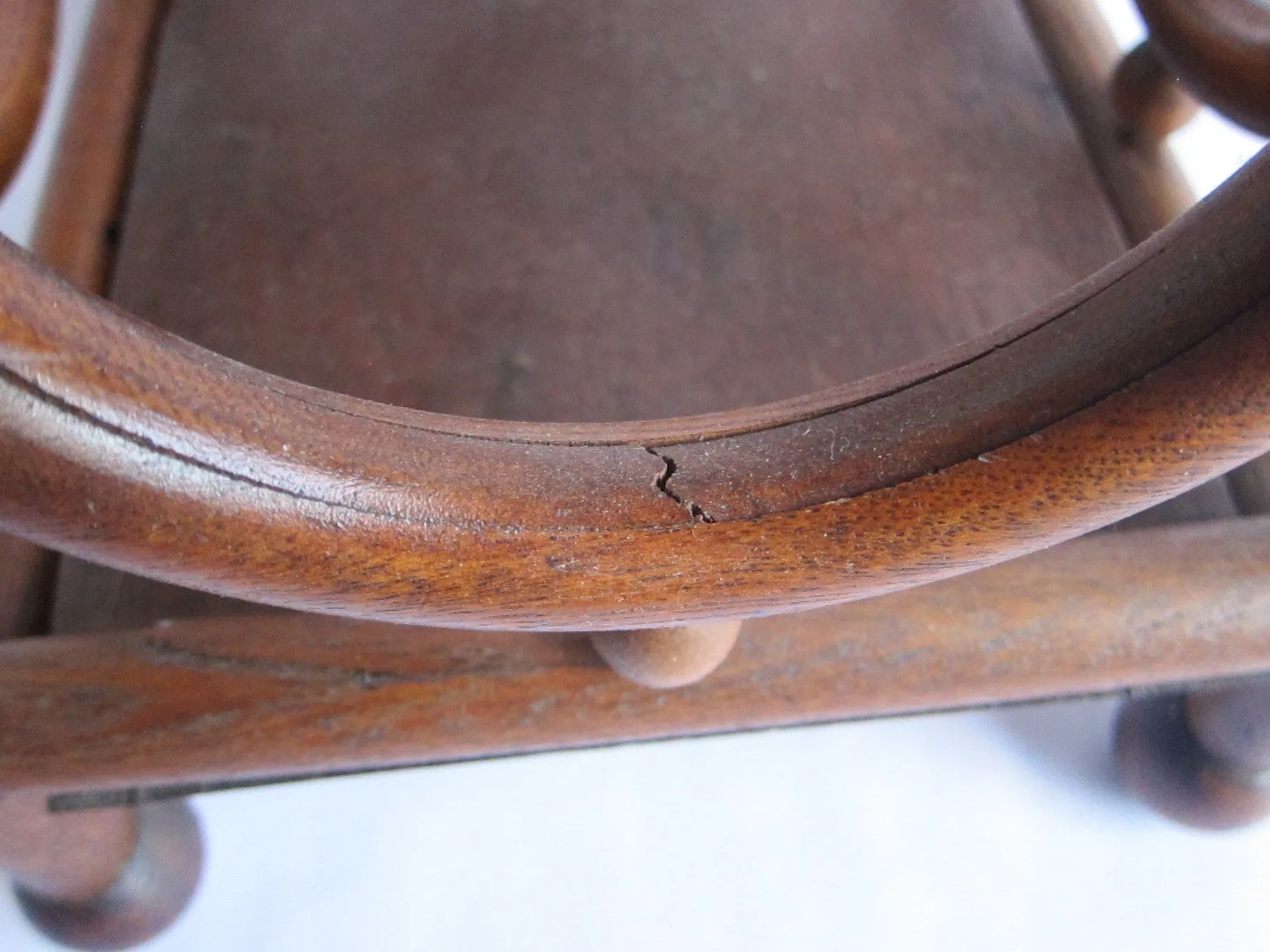 Victorian Stick and Ball Bentwood Umbrella Stand