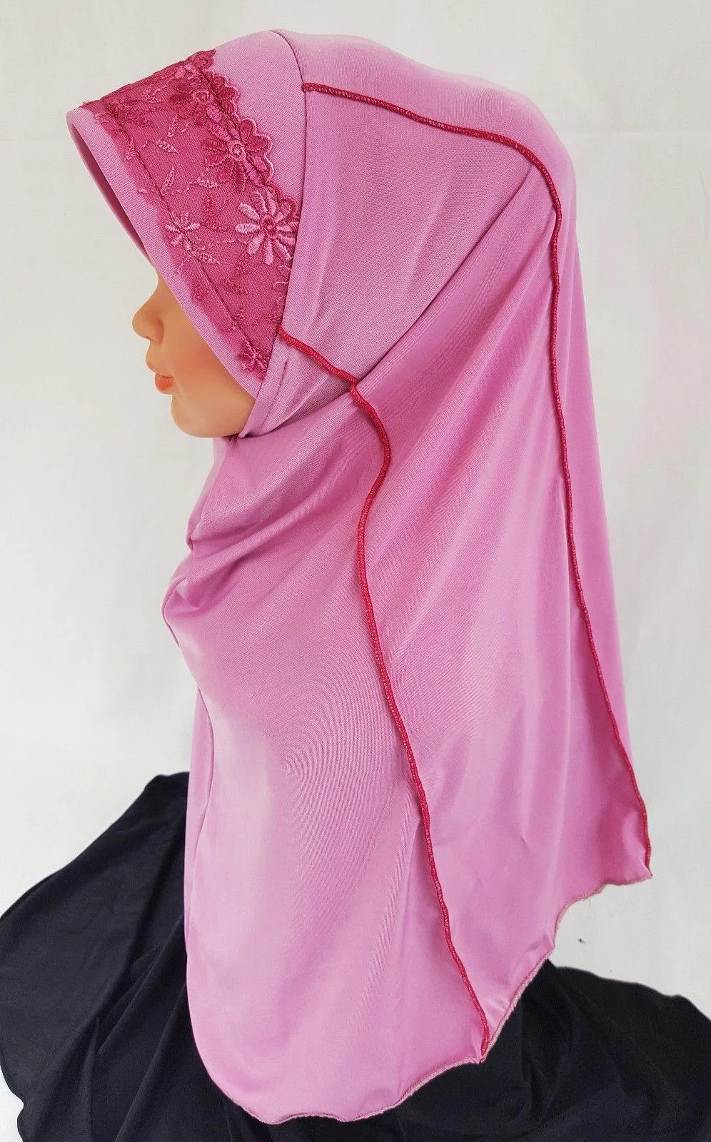 Viscose Baby Kids Children Hijab Islamic Scarf Shawls 3-6T
