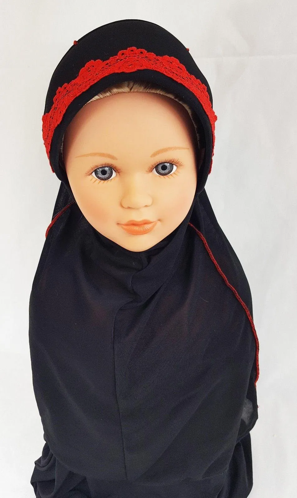 Viscose Baby Kids Children Hijab Islamic Scarf Shawls 3-6T