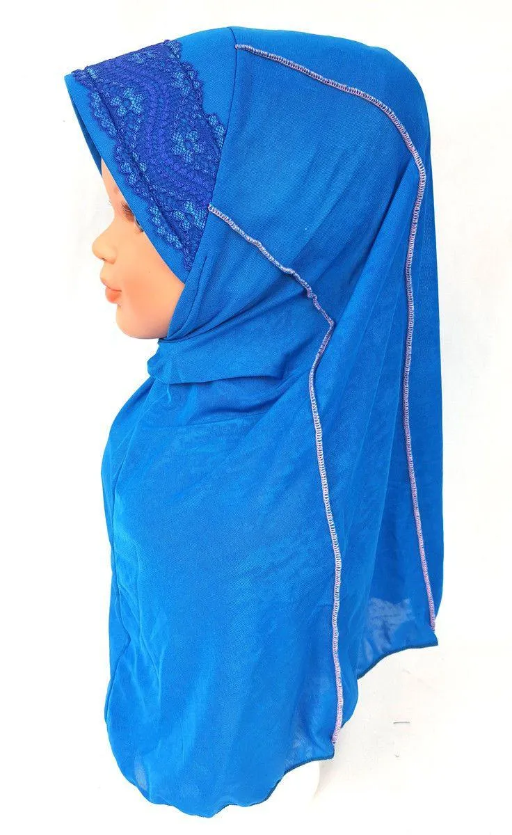Viscose Baby Kids Children Hijab Islamic Scarf Shawls 3-6T