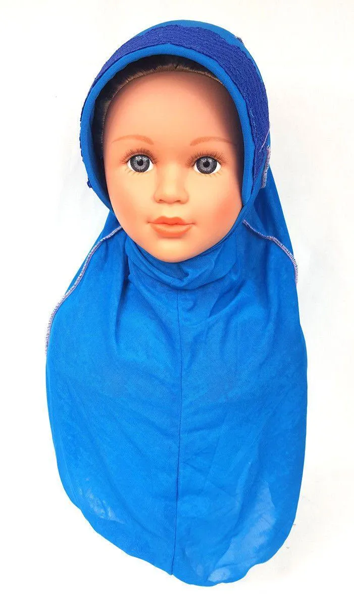 Viscose Baby Kids Children Hijab Islamic Scarf Shawls 3-6T