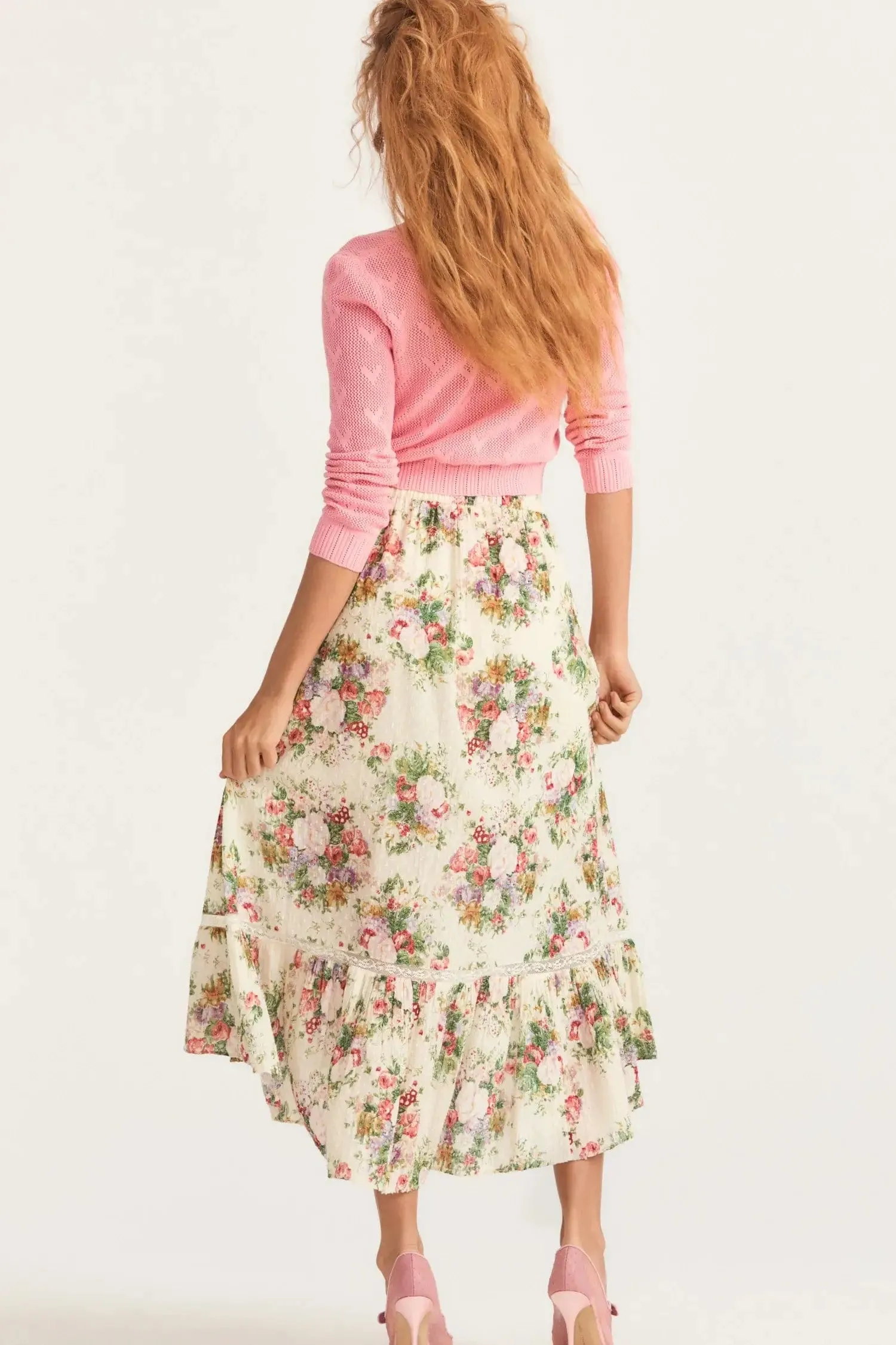 Viva Skirt in Shimmering Gemstone