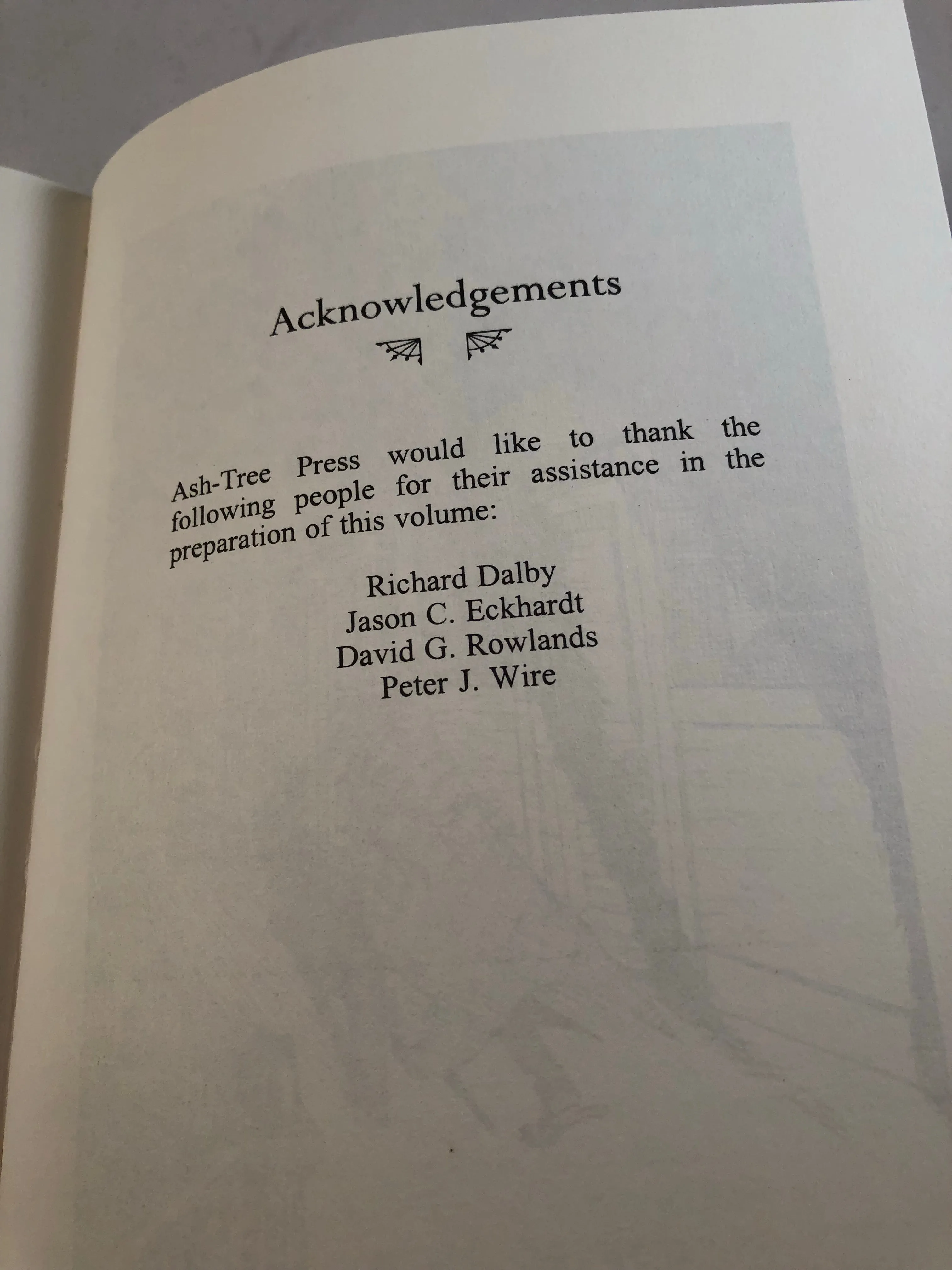 W. J. Wintle - Ghost Gleams, Tales of the Uncanny, Ash-Tree Press 1999, Limited Print Edition
