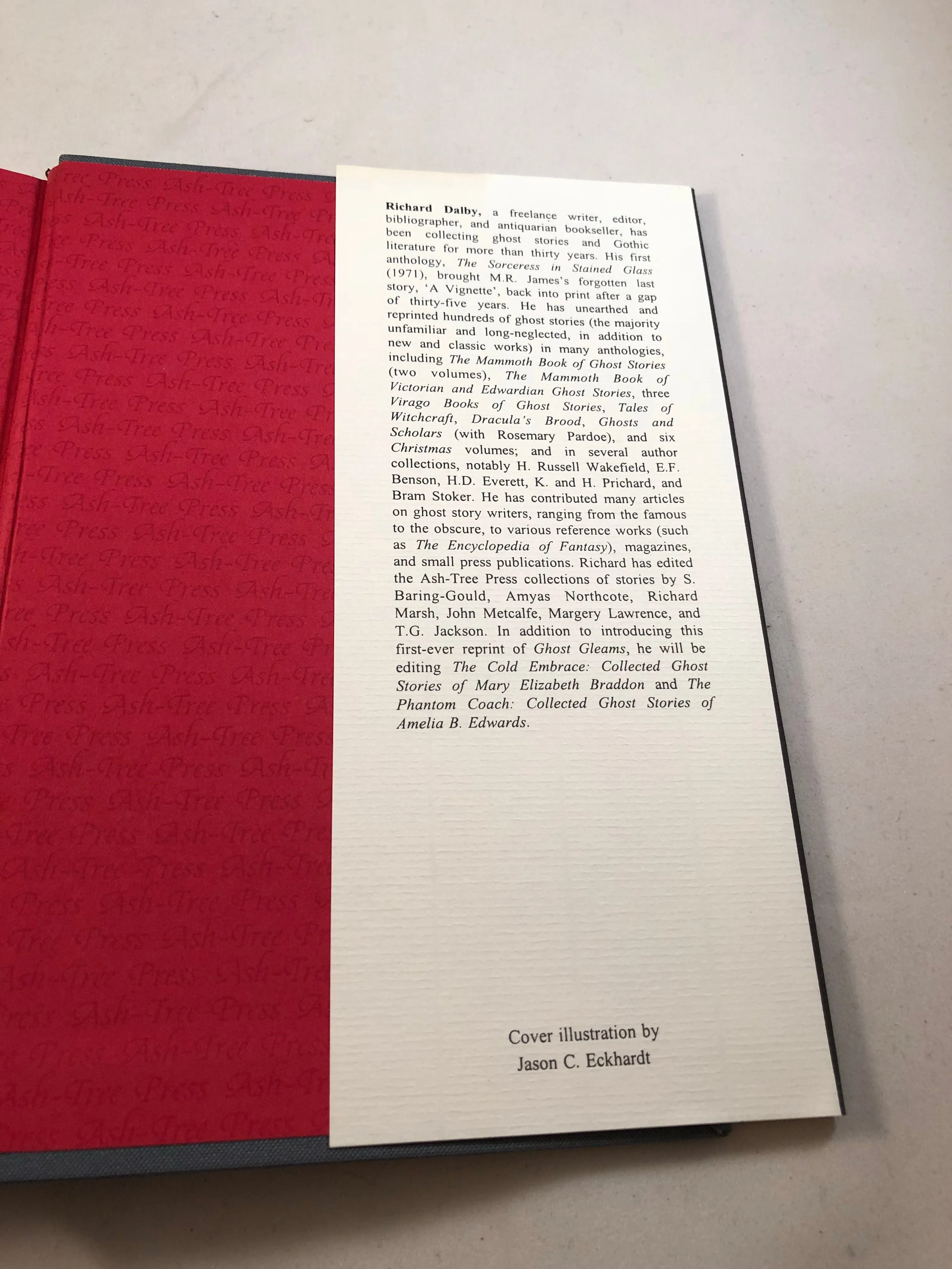 W. J. Wintle - Ghost Gleams, Tales of the Uncanny, Ash-Tree Press 1999, Limited Print Edition