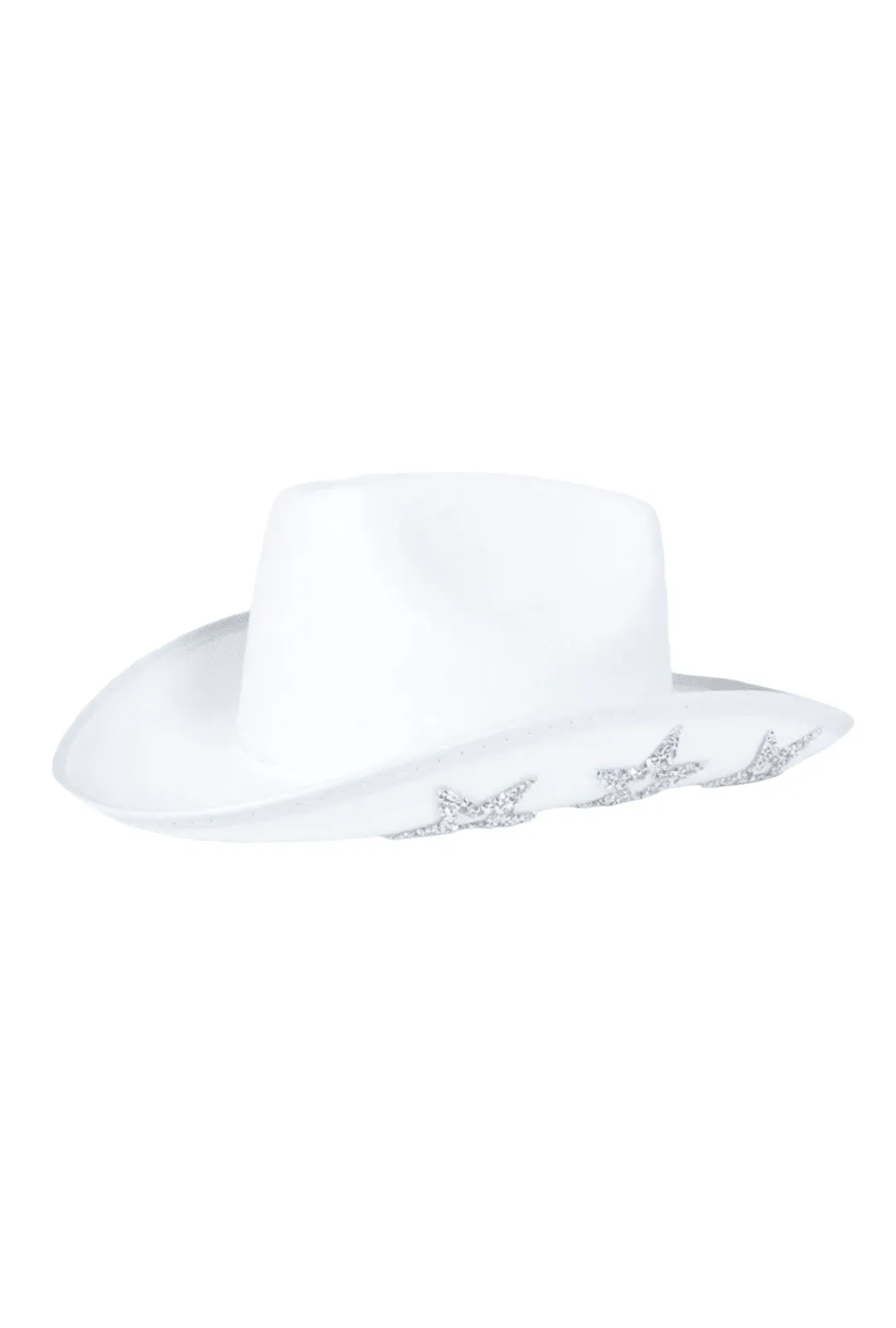 White Rhinestone Star Cowboy Hat