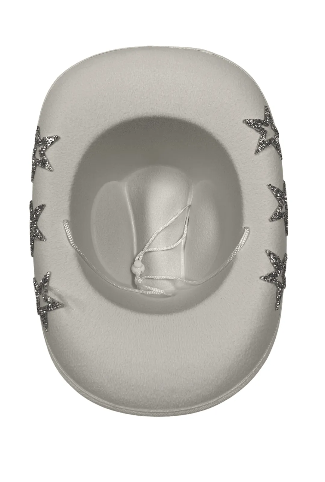 White Rhinestone Star Cowboy Hat