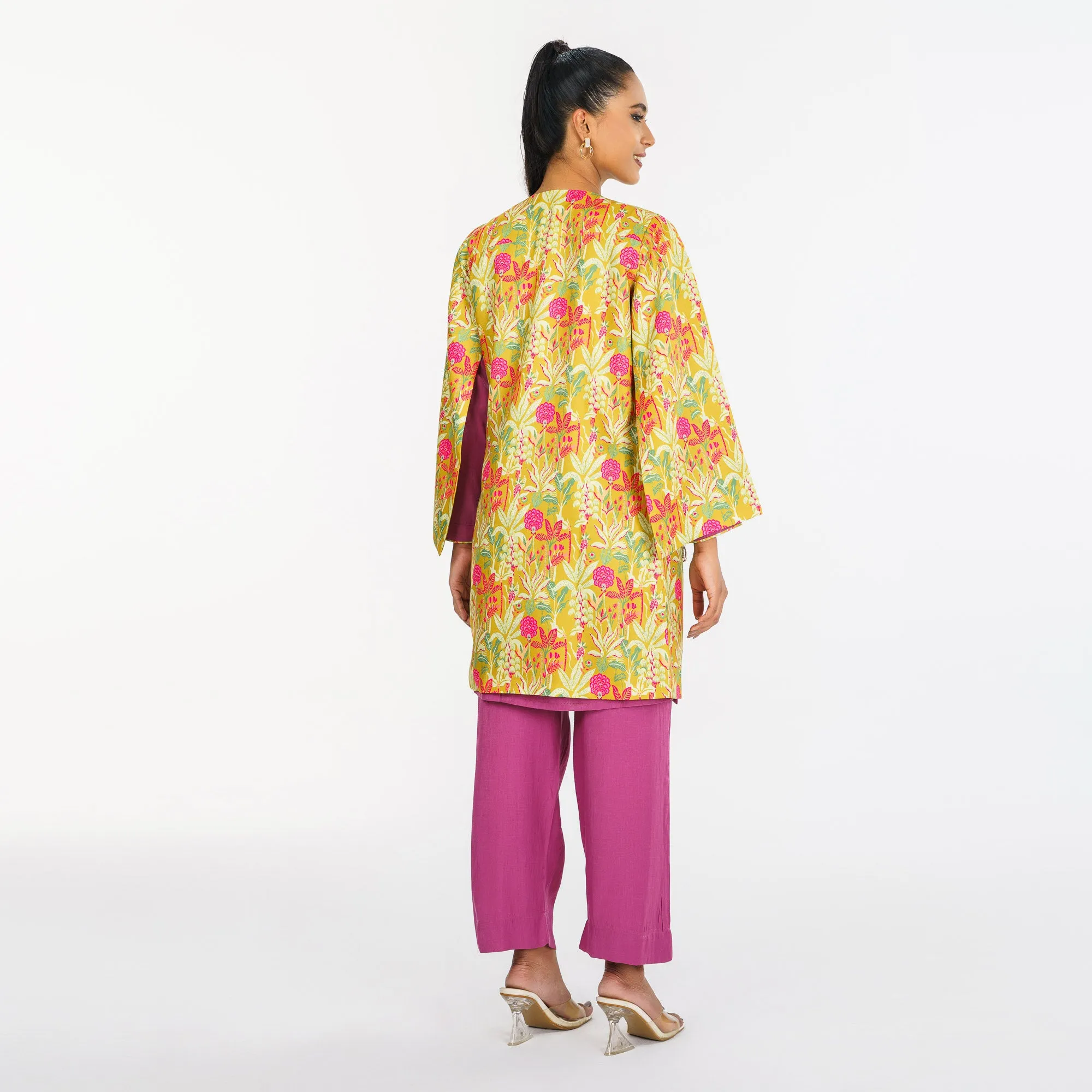 Womens Mustard Ethnic Wear