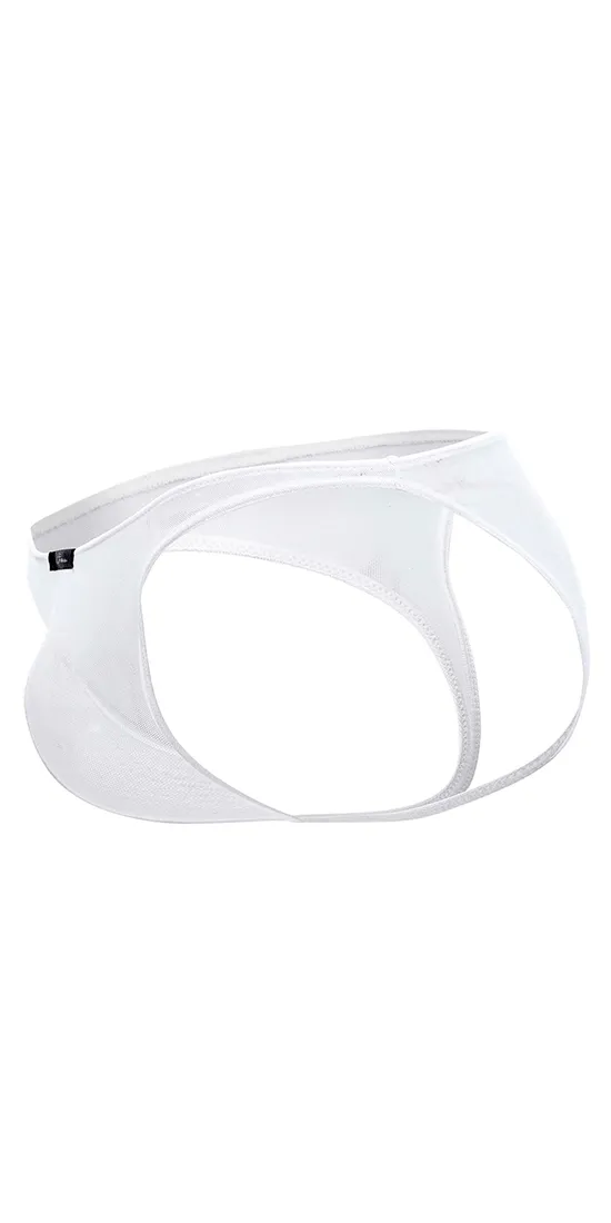 Xtremen 91153 Tulle Mesh Jockstrap White